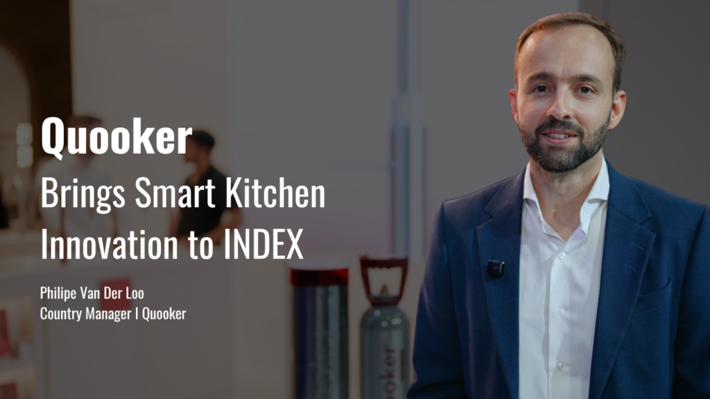 Quooker Brings Smart Kitchen Innovation to INDEX