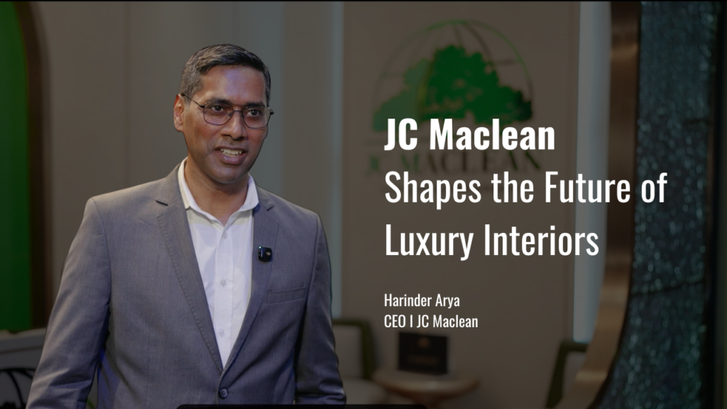 JC Maclean Shapes the Future of Luxury Interiors