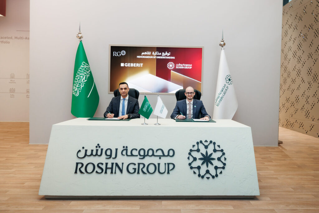 ROSHN Group and Geberit International Sales AG Sign Strategic Collaboration Framework